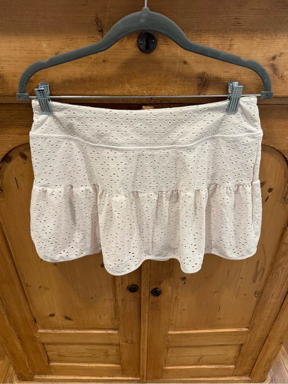 Lilly Pulitzer Luxletic White Eyelet Skort